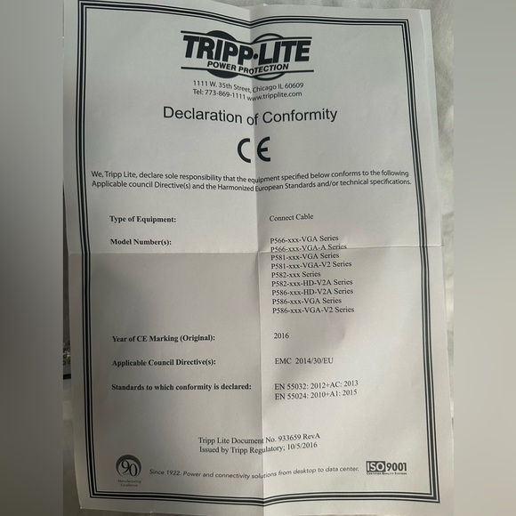 NEW Tripp-Lite P566-006-VGA Active Converter Cable - Picture 5 of 5